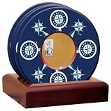 MLB Seattle Mariners Coasters With Certified Authentic Field Dirt
