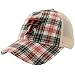 Top of the World Texas Tech Red Raiders Scarlet Plaid Academic Adjustable Hat