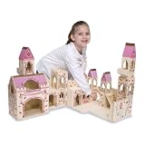 Melissa and Doug Deluxe Wooden Folding Princess Castle