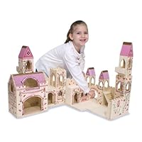 Melissa and Doug Deluxe Wooden Folding Princess Castle