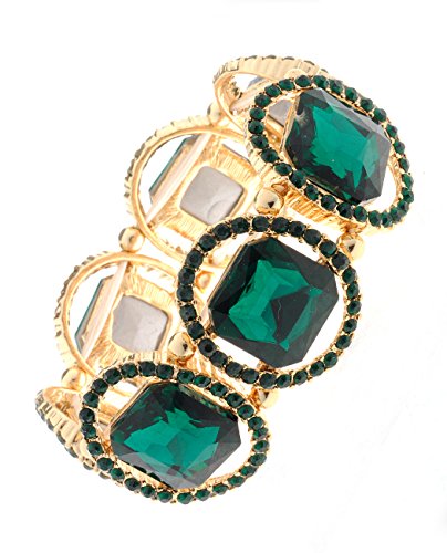 Women's Gemstone Evening Stretch Bracelet