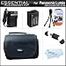 Essential Accessory Kit For Panasonic Lumix DMC-FZ60 DMC-FZ60K DMC-FZ100 DMC-FZ40 DMC-FZ47 DMC-FZ150 Digital Camera Includes Extended (1200Mah) Replacement DMW-BMB9 Battery (With Info Chip!) + Ac/ Dc Charger + Case + USB Reader + Screen Protectors + More