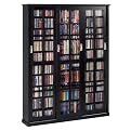Multimedia Storage Cabinet - Black