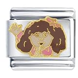 Cabbage Patch Kids Cowgirl Licensed Italian Charms Bracelet Link