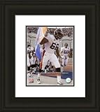 Framed D'Brickashaw Ferguson Virginia Cavaliers Photo - Black Double Mat