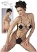 Body Lackbody Damenbody schwarz Lack Dessous Erotik