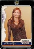 2007 Donruss Americana Hobby (Foil) # 88 Dina Meyer - Entertainment Trading Card in a Screw Down Display Case