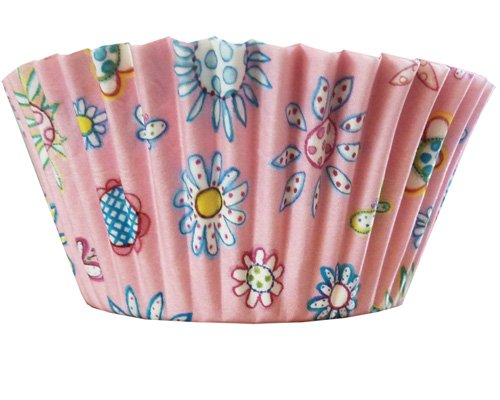 Flower Cupcake Baking Cups- Pack of 50