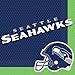 Amscan 512351 Seattle Seahawks Collection Luncheon Napkins, 16 pcs