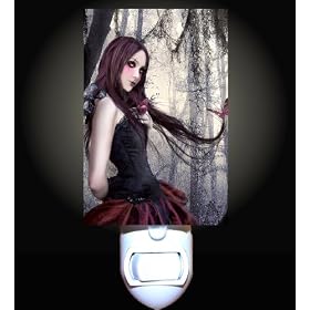 Vampire Butterfly Decorative Night Light