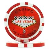 15g Clay Laser Las Vegas Chip - 5