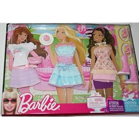 Barbie Party Time Fashion Doll Outfit Set 2009 by Barbie