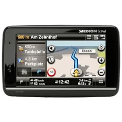 Medion E4445 EU+ Navigationssystem (10,9 cm (4,3 Zoll) Display, TMC Pro, Kartenmaterial Europa, Bluetooth)