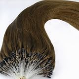 100 Brand New Human Hair Loop Diy Extensions 200 Strands 4 20 Inches 50 Cm Dark Brown Straight Micro Rings 05g Free Pliers Worth 499 more Than 50 Discount