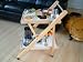 Kitchen & Housewares : FOLDING WOODEN HOSTESS TROLLEY/ BRAND NEW