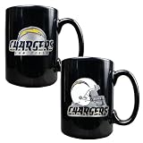 San Diego Chargers 2PC 15oz COFFEE MUG SET-HELMET/PRIMARY LOGO NFL Football