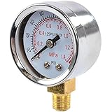 JEGS Performance Products W10055 Air Tank Gauge