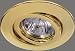 Quality EBL Set schwenkbar 2x50W 230V GU10 51mm Gold/St