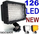 NEEWER® CN-126 LED Video Lighting - Hot Shoe Mounted