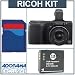 Ricoh Caplio GX200 Viewfinder Kit with Spare Battery, 4GB SD Card