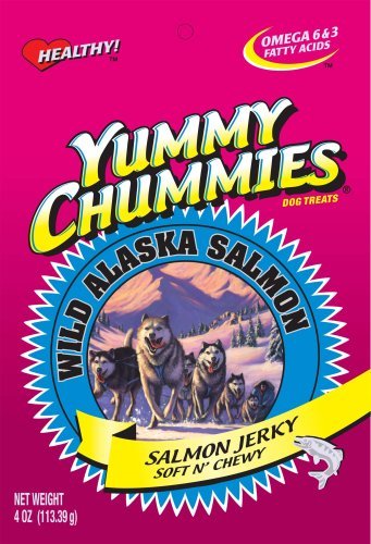 Arctic Paws Salmon Jerky 4-Ounce Yummy Chummies Jerky Treats