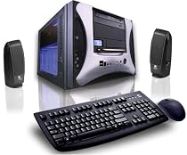 CybertronPC Qpack2 QP2V26750, Silver, Intel Core 2 Duo E8400,2GB DDR2 Memory, 250GB Hard Drive, DVDRW, GeForce 9600GT, 600 Watt Power Supply, Window Vista Home Basic 32-bit, 1 Year Parts & Labor Warranty