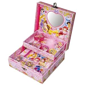 【クリックで詳細表示】ひみつのジュエリーBOX ディズニー プリンセス