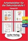 Eigenschaften Co.Tec  / Arbeitsblätter für die Sekundarstufe I. Physik /Chemie /Biologie Klasse 8 - 9. CD-ROM ab Windows 95/98/NT/2000/XP