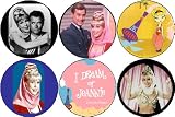 Set of 6 I DREAM OF JEANNIE 1.25
