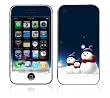 Blue Star Decorative Skin Cover Decal Sticker for Apple 3G iPhone / iPhone 3GS 3G S
