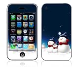 Blue Star Decorative Skin Cover Decal Sticker for Apple 3G iPhone / iPhone 3GS 3G S