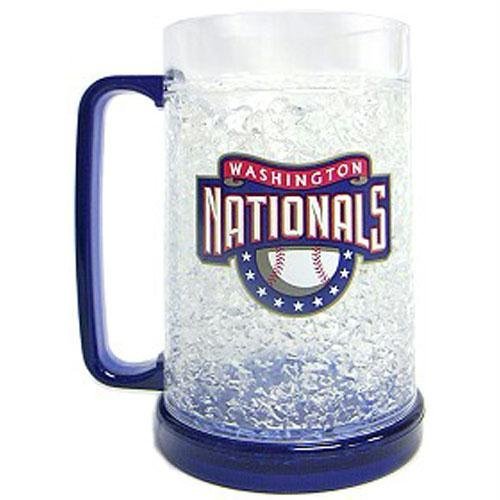 Duck House CSY-9413159531 Washington Nationals MLB Crystal Freezer Mug