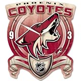 NHL 13" High Def Plaque Clock - Phoenix Coyotes