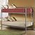 Hillsdale Universal Youth Twin over Twin Metal Bunk Bed in Silver Finish from Hillsdale