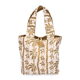 Olive n Figs Golden Palm Tote