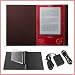 Sony PRS 505 Red Portable Digital Ebook Reader   Accessory Kit