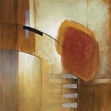 Afternoon In The City V - Artist: Lanie Loreth - Art Print on Canvas - Image Size: 12.00 by 12.00 inches Art Print on Canvas