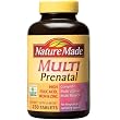 Nature Made Prenatal Multi Vitamin 250 Ct Value Size