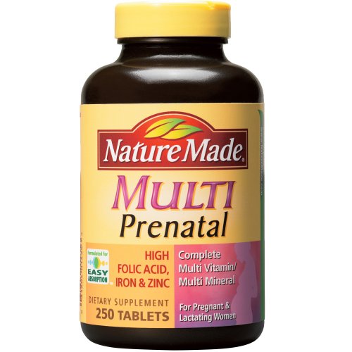 Nature Made Prenatal Multi Vitamin 250 Ct Value Size