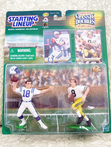 1999 NFL Starting Lineup Classic Doubles - Peyton Manning & Archie Manning
