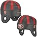 Reebok San Francisco 49ers Alternate Faux Leather Helmet Head Cap
