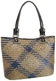 Magid Matte Straw Tote,Blue/Khaki,one size Review Magid Matte Straw Tote,Blue/Khaki,one size Review