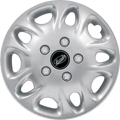 Petex Radzierblende Mecador Gr��e 15'' silber 2-fach lackiert mit verchromten Radmuttern Material: ABS in Petex Box