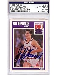 Jeff Hornacek Autographed 1989 Fleer Card #121 PSA/DNA #83457017