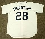 CURTIS GRANDERSON Detroit Tigers Majestic Athletic Home Baseball Jersey, XL