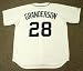 CURTIS GRANDERSON Detroit Tigers Majestic Athletic Home Baseball Jersey, XL