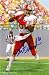 Art Monk Autographed/Hand Signed Goal Line Art Card (blue)