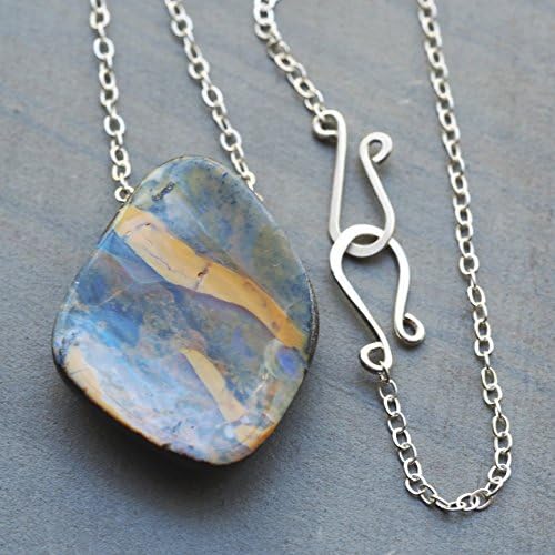 Australian boulder opal necklace