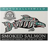 Alaska Smokehouse Smoked Salmon Fillet, 8 Ounce Gift Box