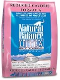 Natural Balance Dry Cat Food, Reduced Calorie Formula, 15 Pound Bag